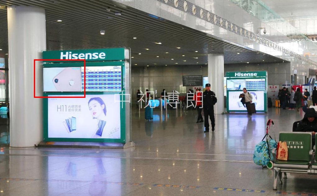 南京南站广告-候车厅LED大屏套装